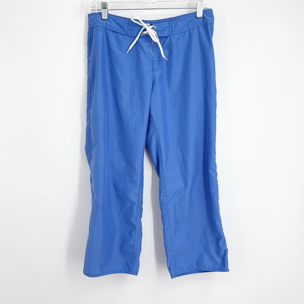 Patagonia Water Girl Blue Capris Pants size 6 Casual Outdoors Hiking